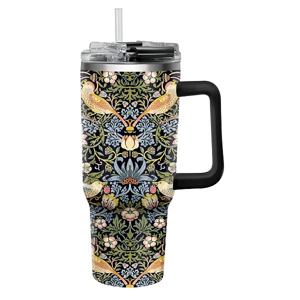 30oz Tumbler Strawberry Thief