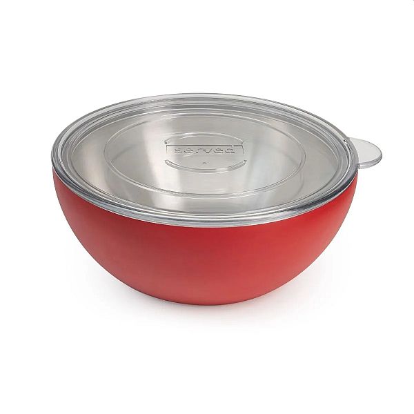 Insulated 3 qt Bowl Strawberry