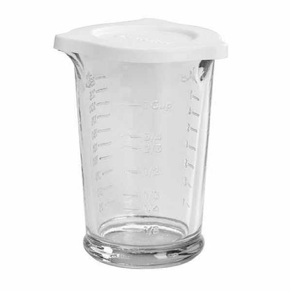 1 Cup Glass MeasureCup W/Spouts