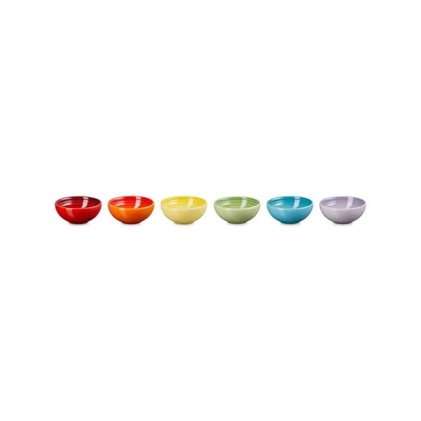 Pinch Bowls Multi Color Set/6