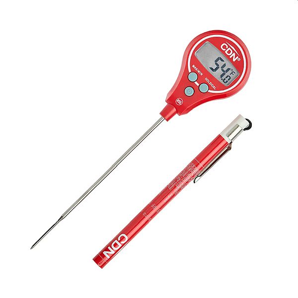 Lollipop Thermometer Red
