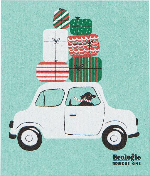 Swedish Sponge Cloth, Winter Dog