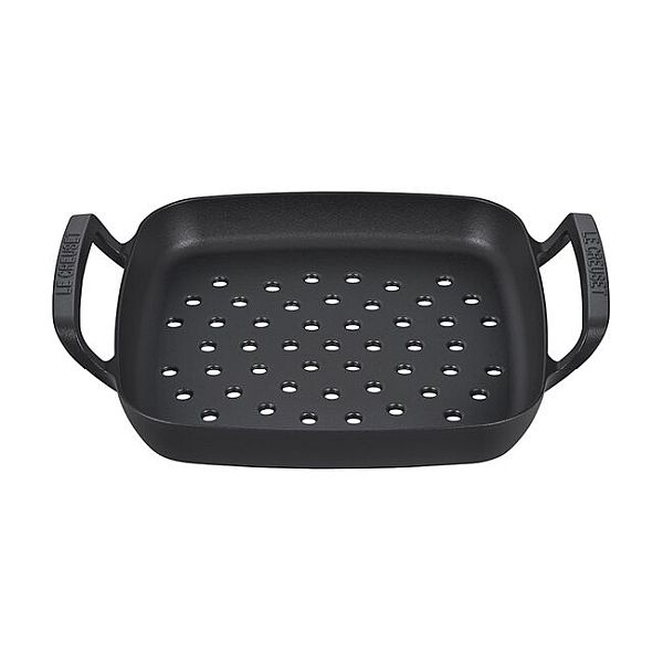 Alpine Outdoor Matte Black Enamel Cast Iron 12