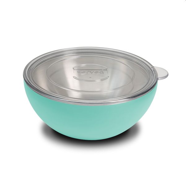 Insulated 3 qt Bowl Blue Lemonade