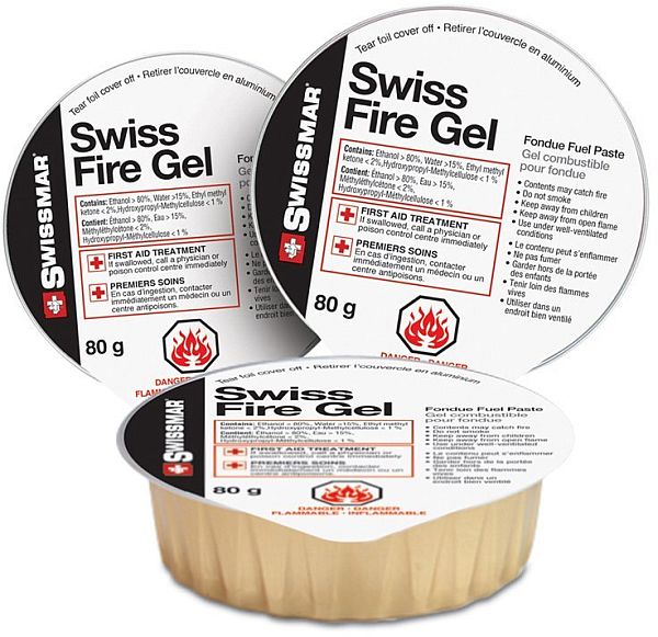Swissmar Swiss Fire Gel Singles 3/Pack