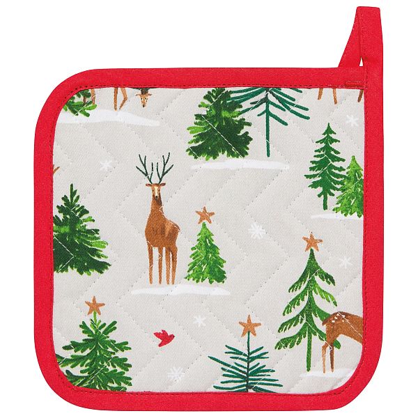 Potholder, Santas Reindeer