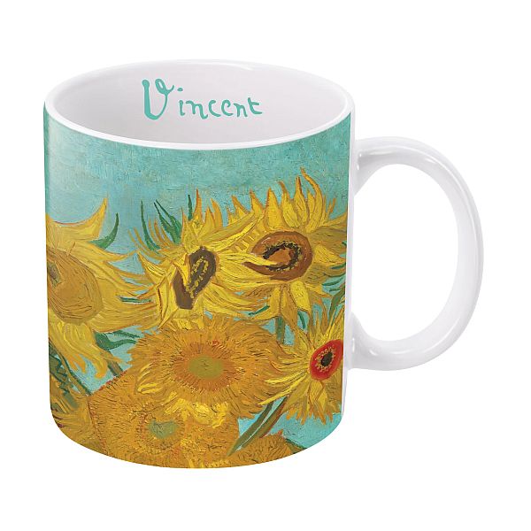 14oz Ceramic Mug Sunflowers