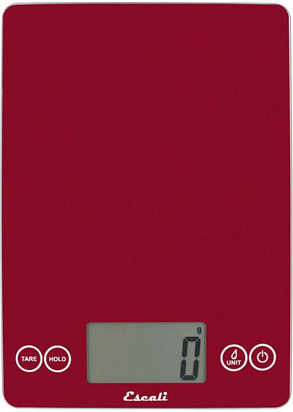 Arti Glass Digital Scale Rio Red