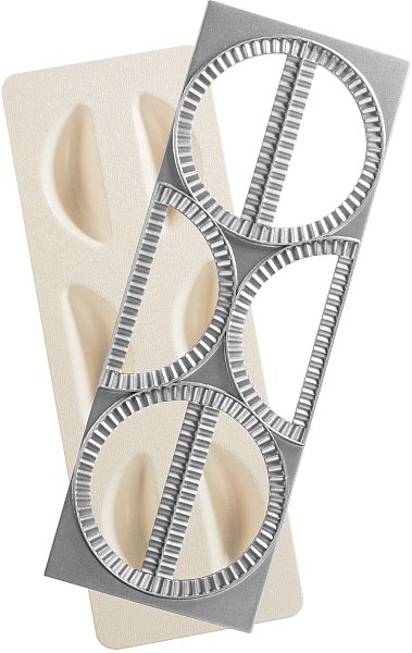 CucinaPro Pierogi Tray - Makes 6 Pierogis