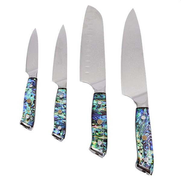 4pc Toad Fish Knife Set