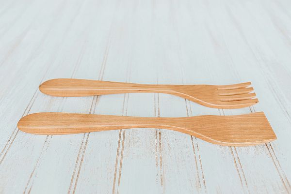 Cherry Salad Servers 14