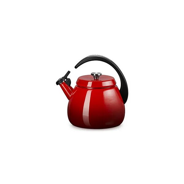 Tea Kettle 2.2 qt Cloche Cerise