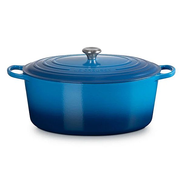 Oval Dutch Oven  8 qt. Enameled Cast Iron, Marseille