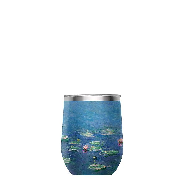 12oz Wine Tumbler Water Lillies