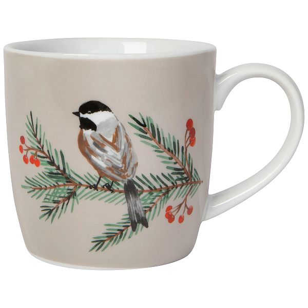 Mug, Porcelain Birds & Boughs