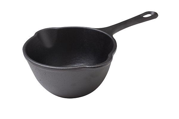 Cast Iron Saucepan pre-seasoned .45qt