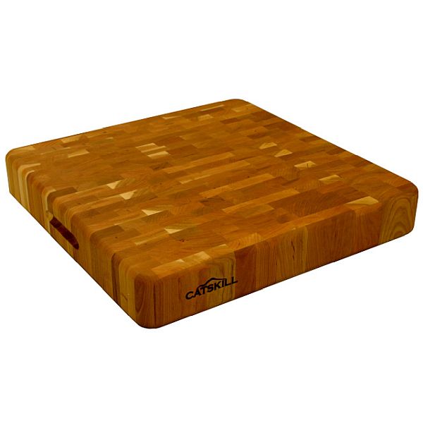 Slab End Grain Block with Finger Grooves 18
