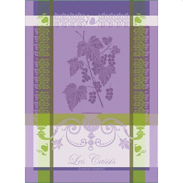 Les Cassis Mauve Towel